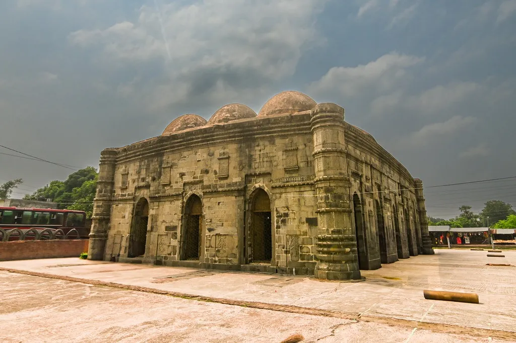 Choto Sona Mosque from a distance